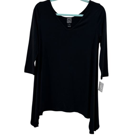 NWT Clara Sunwoo Black Swing Tunic - Picture 4 of 7